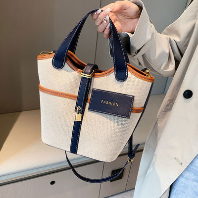 All Seasons Basket Crossbody Bag Leather Luxury Handbags For Women's Shoulder Tote