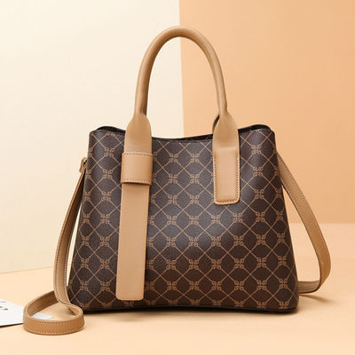 Season All Seasons Fashion Tote Bag For Women Genuine Leather Handbag Trendy Lady