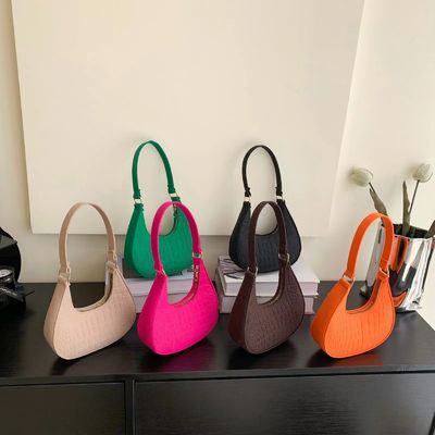 Ladies' Shoulder Bags with Fashion Luxury Women's Handbags in PU Main Material