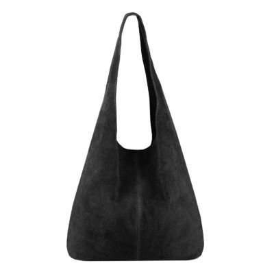 Genuine Suede Leather Shoulder Handbags Italian Leather for Superior Craftsmanship