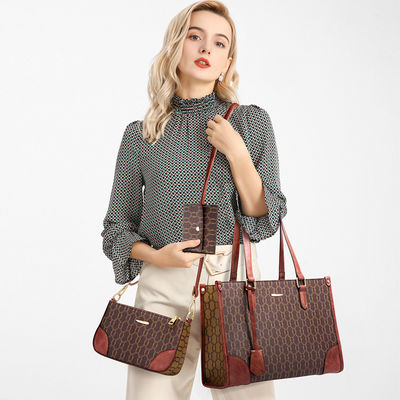 Custom Shape Accepted GHJ-03 Luxury Handbags For Women With Crossbody And Tote Bag Sets