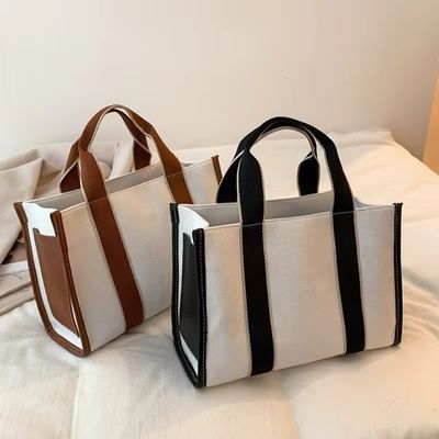Main Material PU GHJ-31 Handbags For Women with Motion Detection and Striped Design