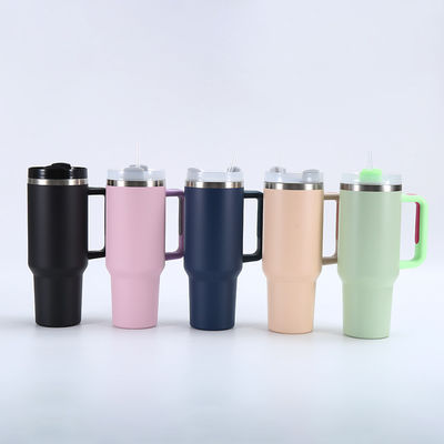 40oz Stainless Steel Tumbler Insulated Travel Mug for Hot and Cold Drinks on the Go