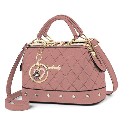 Motion Detection CANDY Pattern Vintage Chain Crossbody Small Flap Handbags for Women PU Leather