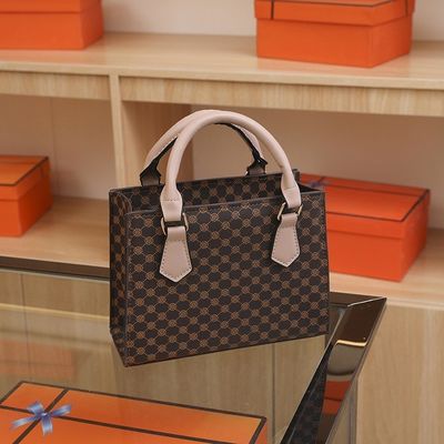 PU Leather Luxury Women's Handbag Set Tote Messenger Bag and Elegant Shoulder Bag
