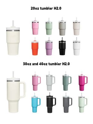 Back to School Must-Have Custom 40oz Adventure Travel Coffee Mug with Handle Tumbler