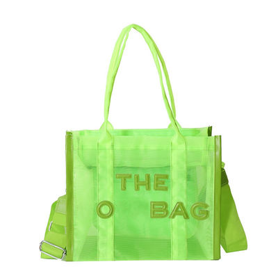 Stylish All Seasons Clear PVC Transparent Designer Large Capacity Crossbody Tote Bag