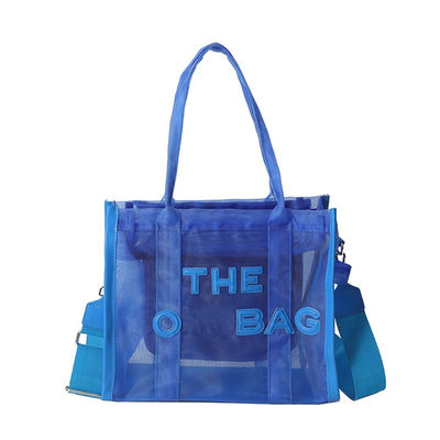 Stylish All Seasons Clear PVC Transparent Designer Large Capacity Crossbody Tote Bag
