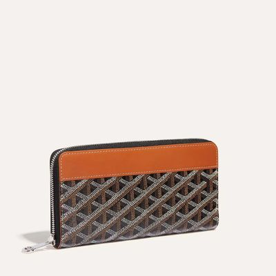 12 Card Slots Real Leather Zipper Wallet with Solar Panel and Long Key Pouch Coin Purse