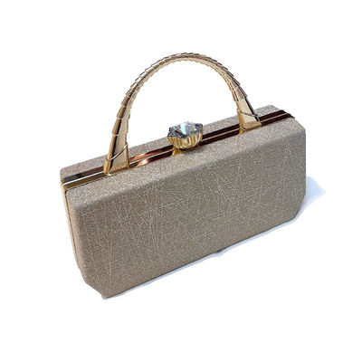 Vintage Style Hasp Women Handbag adorned with Designer Highlight Sequins Leather Trend