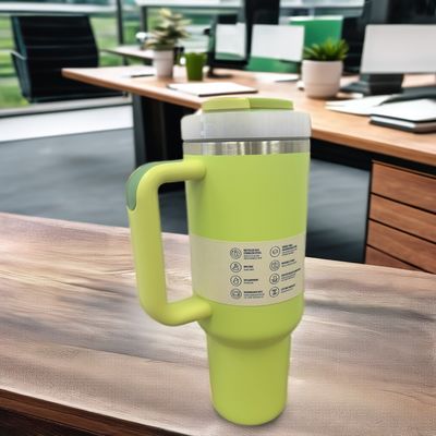 Thermal Insulation 40oz Water Cup with Handle for Adults Outdoor Tour Business Gifts