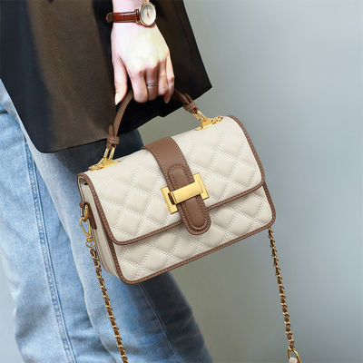 PU Leather polyester Luxury Large Branded Women's Shoulder Bags Handbag Designer Bag
