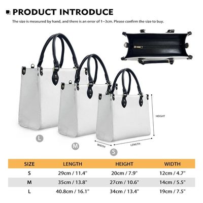 Hawaiian PU Leather Business Handbags with Customized Color and Vintage Crossbody Bag