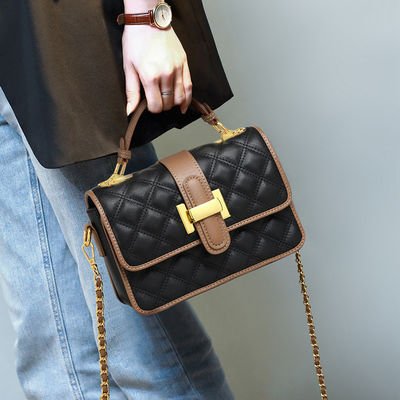 PU Leather polyester Luxury Large Branded Women's Shoulder Bags Handbag Designer Bag