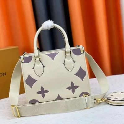 Slip-On Closure Ladies Handbag with GENUINE LEATHER and Robust Hard Leather Design