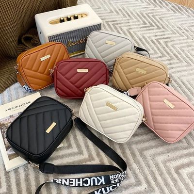2024 CHIEN Fashion Small Classic PU Adjustable Crossbody Bag Waterproof OEM Custom Ladies Shoulder Handbag