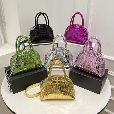 Highlight Sequins Leather Trending Small Bags Fashion Woman Bag for Special Occasions