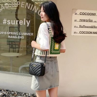 2024 CHIEN Fashion Small Classic PU Adjustable Crossbody Bag Waterproof OEM Custom Ladies Shoulder Handbag