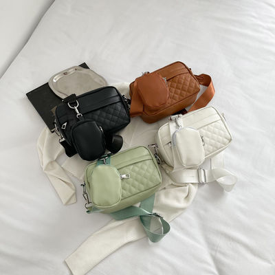2024 Women's Luxury PU Leather Handbags Waterproof Shoulder Crossbody Wallet Customized