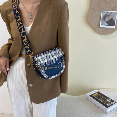 2 Colors Long Strip PU Ladies Bags Luxury Bags Women Handbags Trends Latest Elegant
