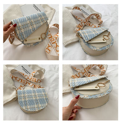 2 Colors Long Strip PU Ladies Bags Luxury Bags Women Handbags Trends Latest Elegant