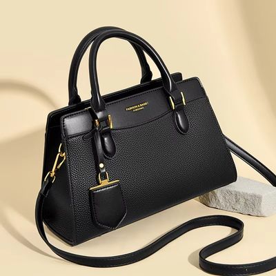 Single Handle Ladies Handbag Large Capacity Waterproof Stylish Women's Bag for Daily