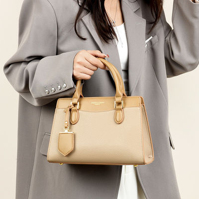 Single Handle Ladies Handbag Large Capacity Waterproof Stylish Women's Bag for Daily
