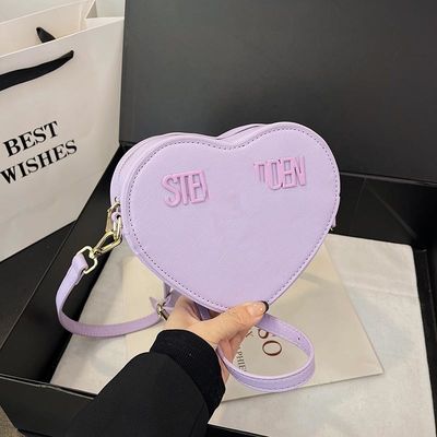 Main Material PU Leather Single Handle Womens Handbags for 2024 Valentine's Day Gift