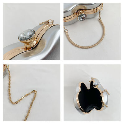 Letter Pattern Heart Shaped Chain Ladies' Handbags 2024 Luxury for Fashionable Women