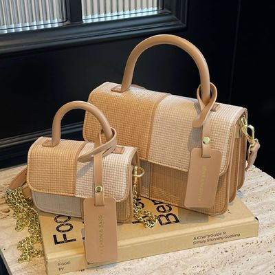 Sophisticated PU Leather Tote Bag for Women Water Resistant and Zippered