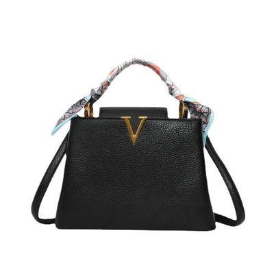 Women's Suitcase CANDY Pattern PU Leather Shoulder Bag for Durable and Stylish Travel