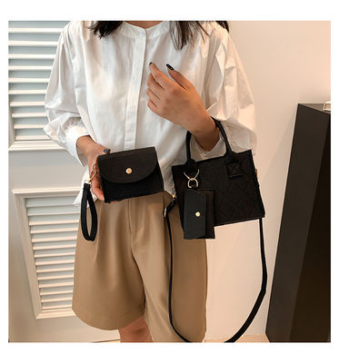 Genuine Leather Handbags Popular Sewing Line Duffel Bag for Fitness Enthusiasts