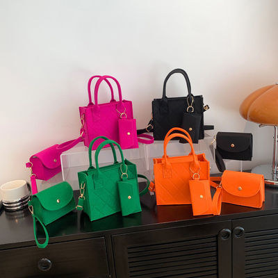 Genuine Leather Handbags Popular Sewing Line Duffel Bag for Fitness Enthusiasts