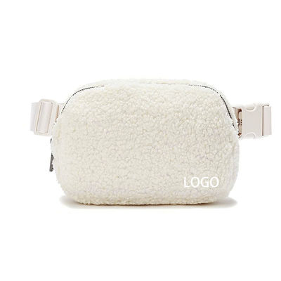 Luxury Plush Crossbody Fanny Pack Purses Fashionable Hand Bag Letter Pattern Type