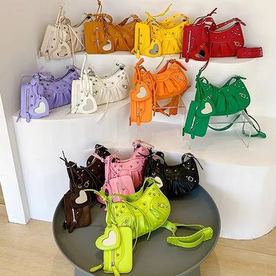Women's Luxury Purses Designer Crossbody Handbags with Magnetic Button Closure by Brands