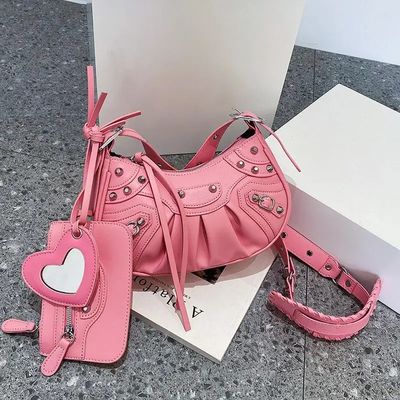 Women's Luxury Purses Designer Crossbody Handbags with Magnetic Button Closure by Brands