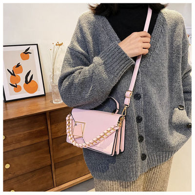 Women Casual Handbags PU Leather polyester Embroidered Design One-Shoulder Crossbody Bag