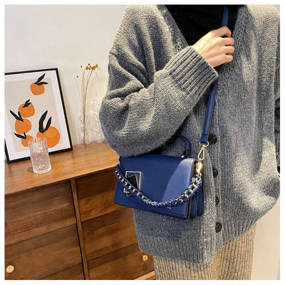 Women Casual Handbags PU Leather polyester Embroidered Design One-Shoulder Crossbody Bag