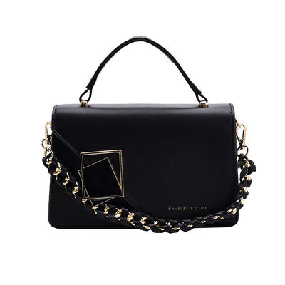 Women Casual Handbags PU Leather polyester Embroidered Design One-Shoulder Crossbody Bag