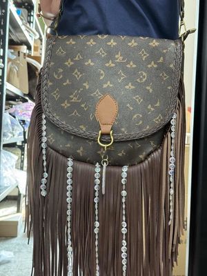 Real Leather Bags With Tassels Handba Fashionable LL Set With Nylon Lining