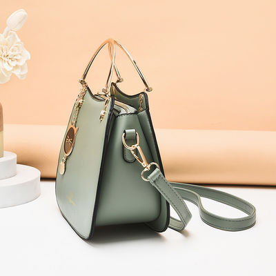 Trendy Single Shoulder Women's Handbag with Cat Pendant and Zipper Closure