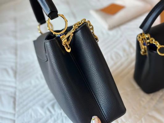 ZIP Closure Women Bag Elegant Single Shoulder Crossbody Travel Luggage None Decoration