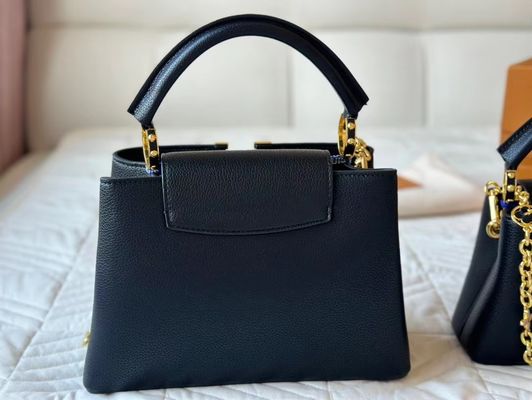 ZIP Closure Women Bag Elegant Single Shoulder Crossbody Travel Luggage None Decoration