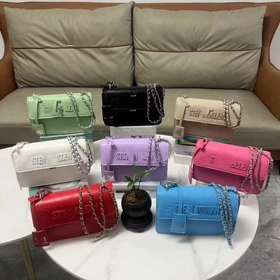 Tote Bags With Custom Printed Logo Large Capacity PU Leather Shoulder Bags for Women