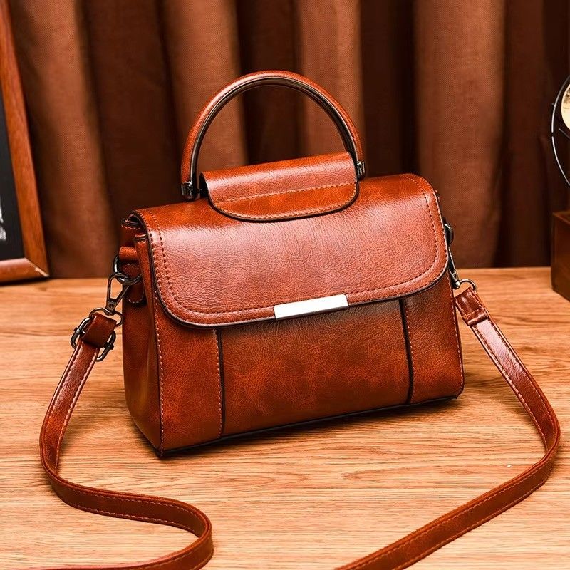 Main Material PU Classic Clutch Handbag Simple Solid Color Cross-Body/Shoulder Bag