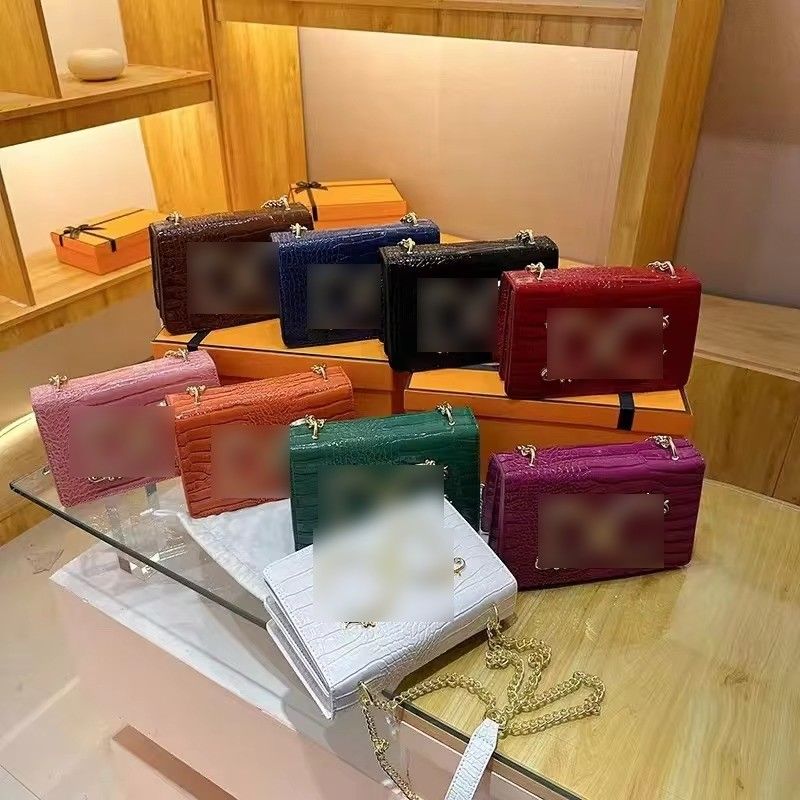 2022 Stylish Womens Messenger Bags with Button Closure and Beaded Decor in 7 Elegant Colors