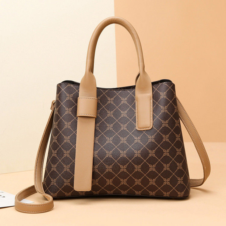 Season All Seasons Fashion Tote Bag For Women Genuine Leather Handbag Trendy Lady