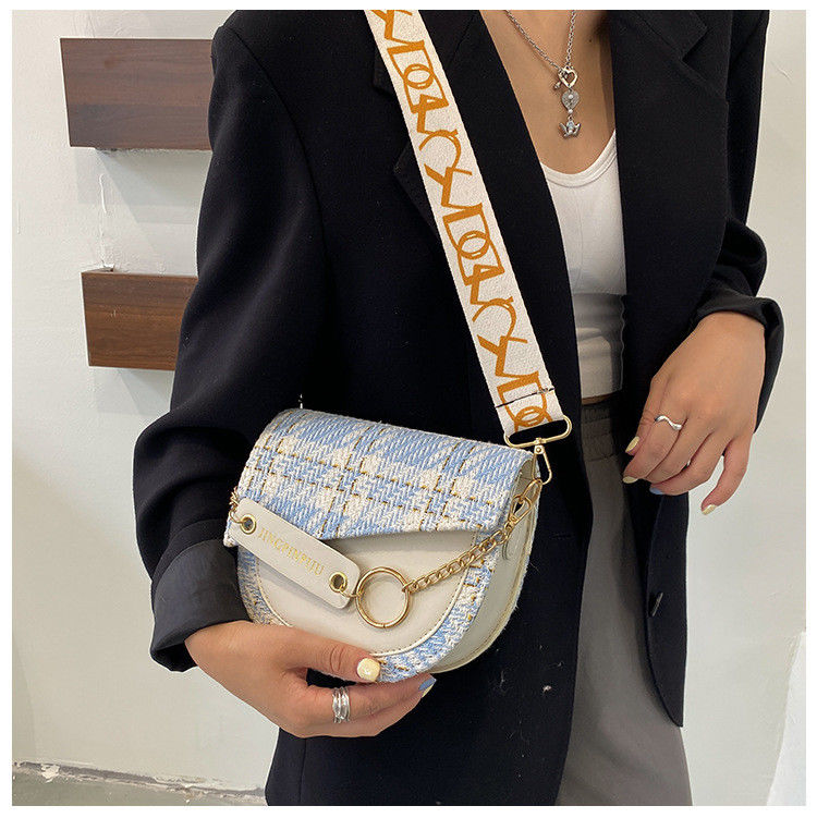 2 Colors Long Strip PU Ladies Bags Luxury Bags Women Handbags Trends Latest Elegant